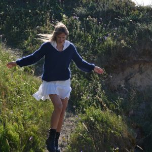 Nakts mohēras džemperis