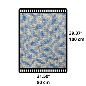 Baby blanket size