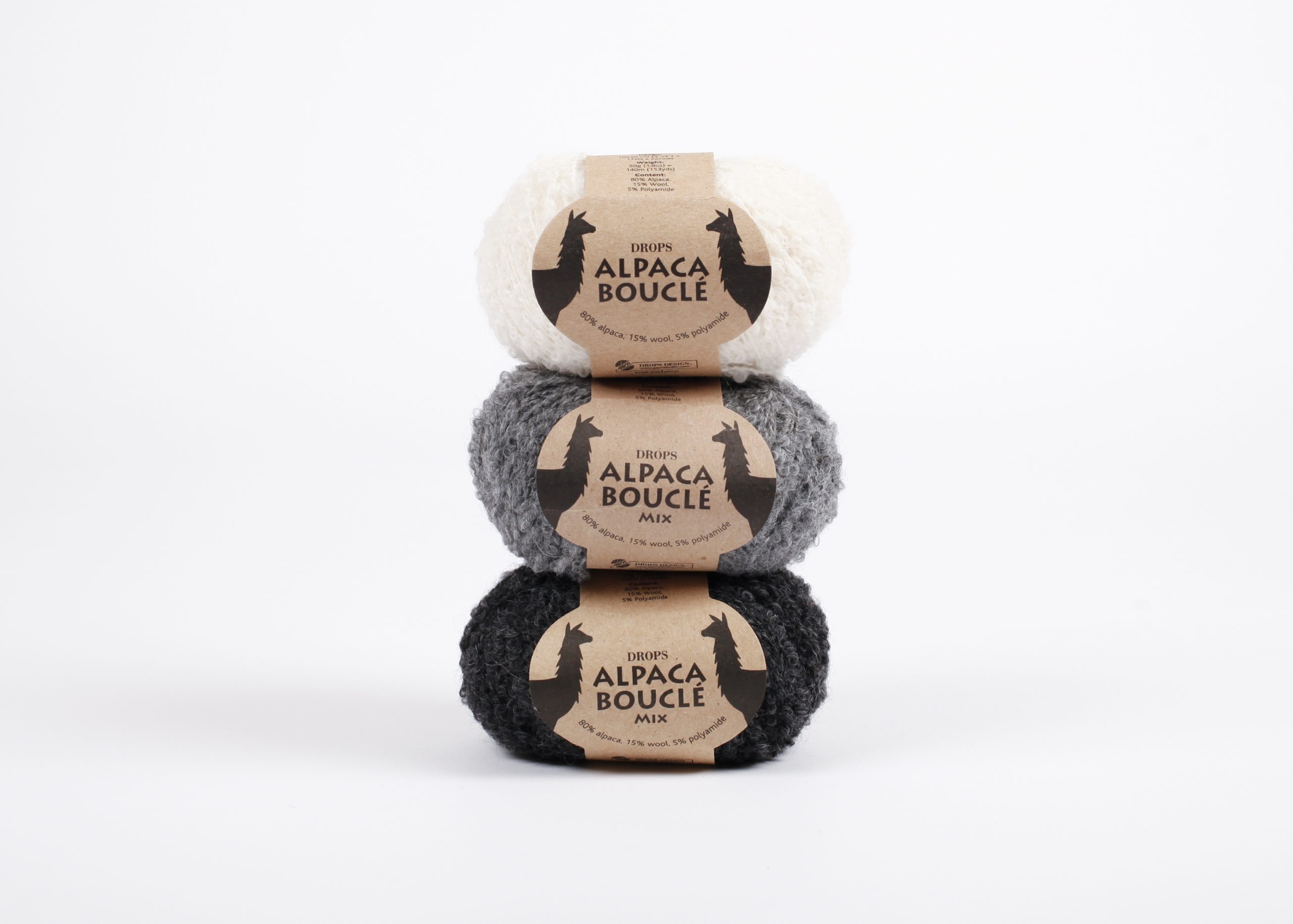 Drops Alpaca Boucle dzija