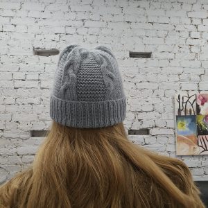 Merīnvilnas cepure ar atloku - Image 10