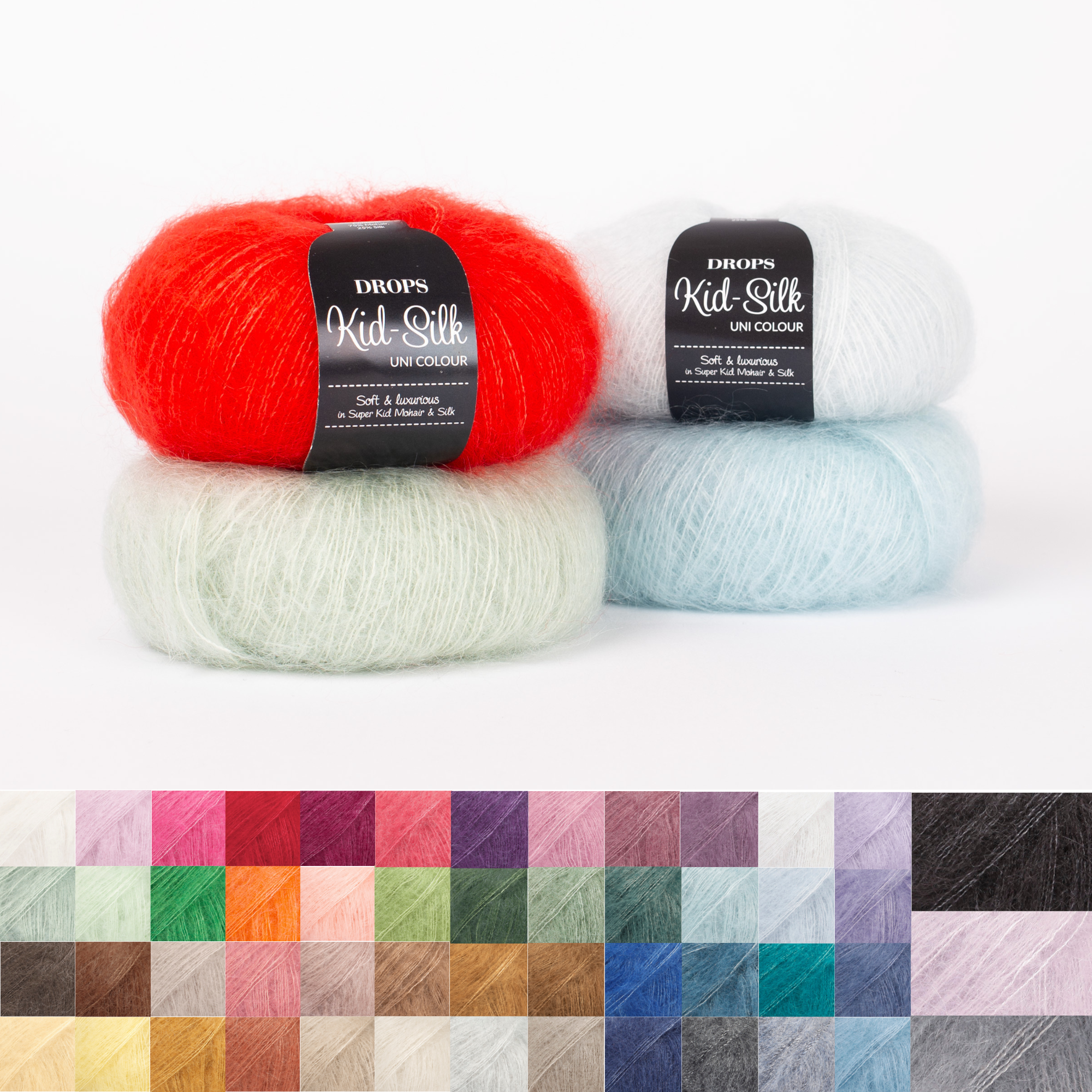 DROPS Kid Silk (mohēra | zīds)