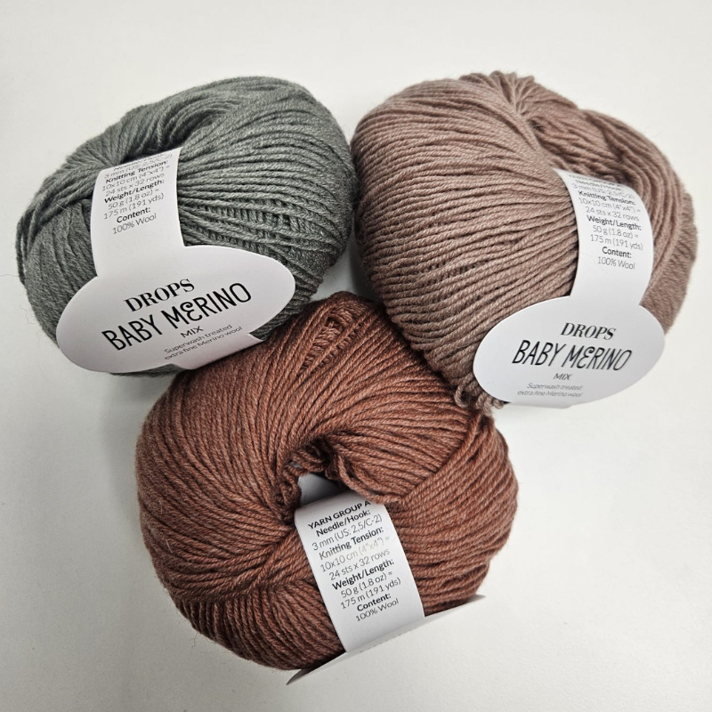 Drops Baby Merino dzija (vilna)