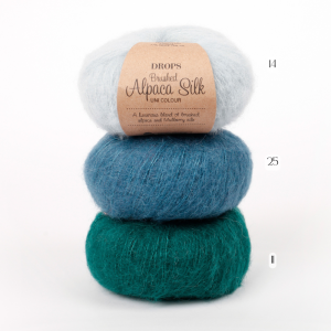 DROPS Brushed Alpaca Silk (alpaks | zīds)