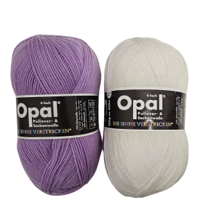 Opal Uni 4- fach (neapstrādāta vilna | poliamīds)