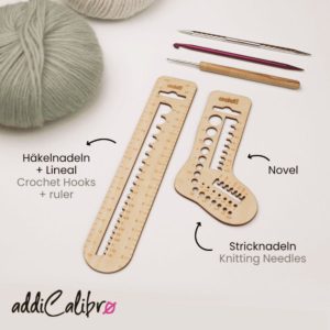 Addi Calibro adatu numura noteicējs adāmadatām, kvadrātveida adatām un tamboradatām - Image 4